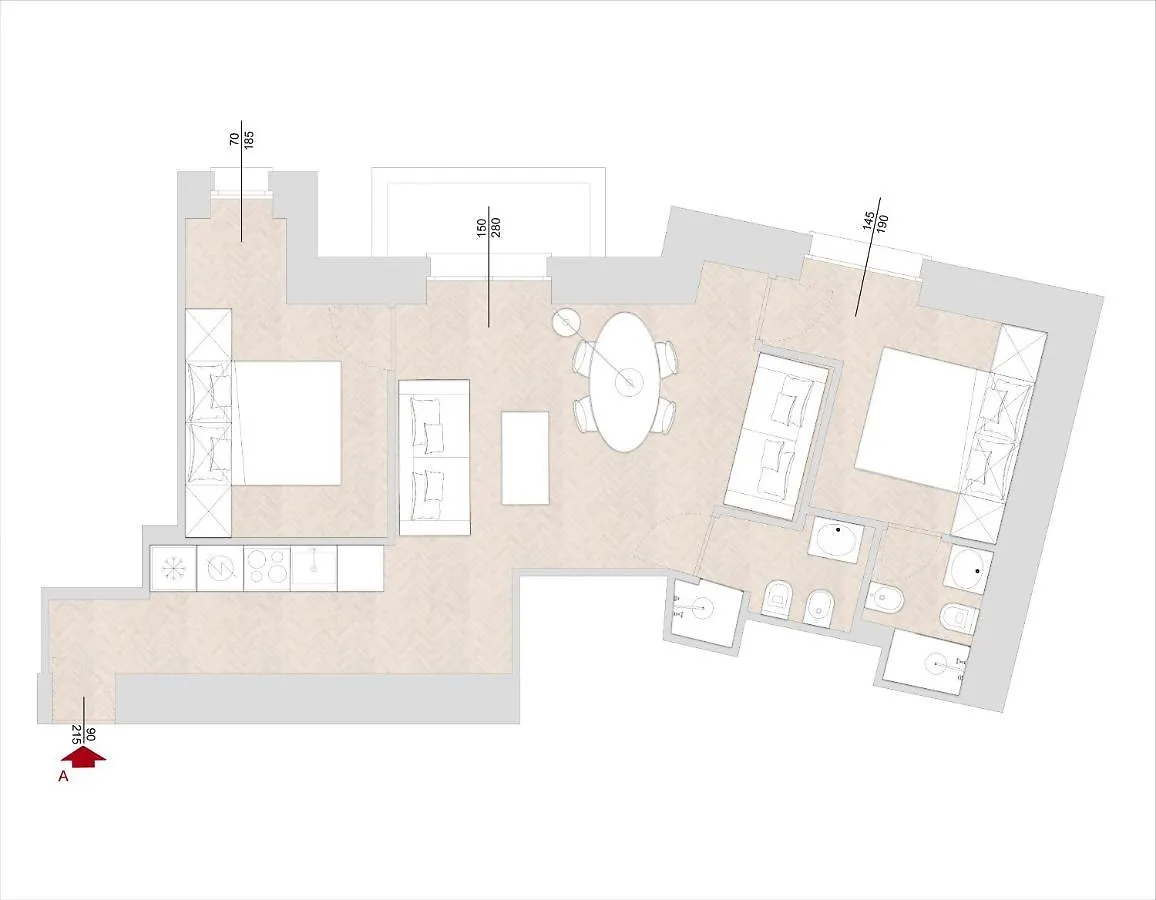 Marcora 6 R Luxury Living Apartman Milánó